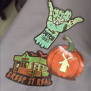 Dutch Bros Green and Orange Stickers Set